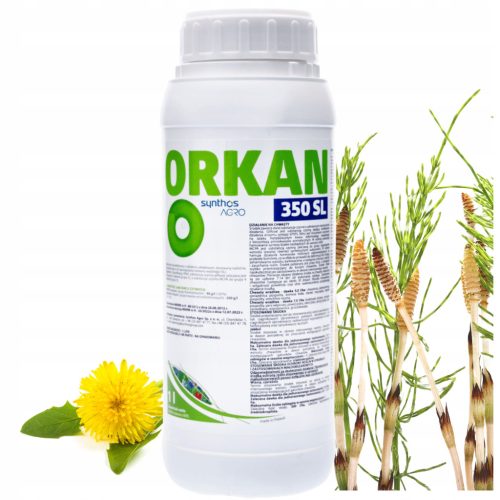 ORKAN 350 SL 1l - Kraftvolles Unkrautbekämpfungsmittel für tiefe Wurzelunkräuter