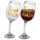  Drunk Again Lustiges XXL-Drunk-Weinglas
