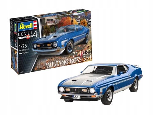  Revell Mustang Boss 351 - 71 Modellbausatz