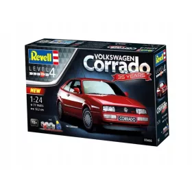  Revell VW Corrado Montagemodell + Klebefarben