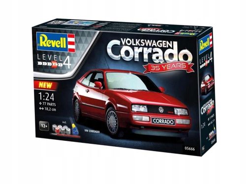  Revell VW Corrado Montagemodell + Klebefarben