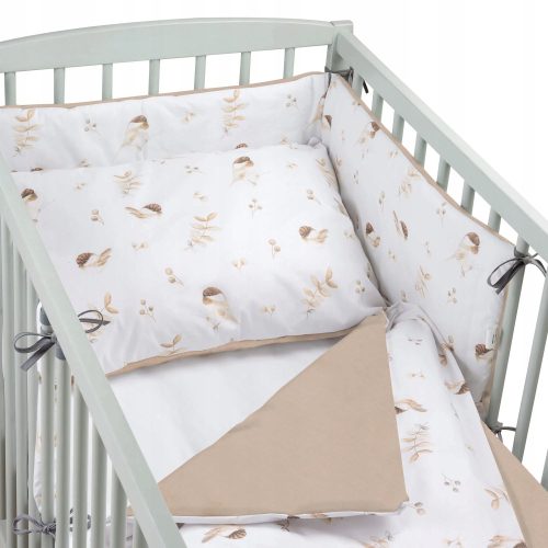  Pepi Bettwäscheset 90 x 120 cm in den Farbtönen Braun und Beige