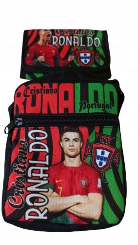  RONALDO Portugal Handbag Umhängetasche und Geldbörse – für Reisen