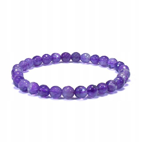  Amethyst Armband Naturstein Kronenchakra