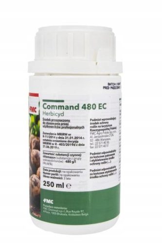 COMMAND 480EC: Effektiver Unkrautvernichter-Konzentrat für diverse Nutzpflanzen