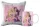  SUPER-SET AUS BECHER + BARBIE-KISSEN + NAMEN