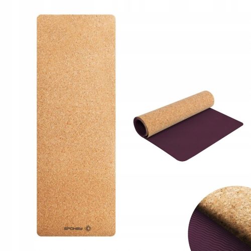  Spokey SAVASANA Yogamatte aus Naturkork
