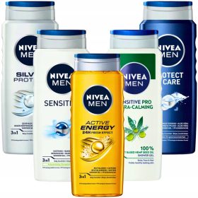  NIVEA Men x5 Herren-Duschgel-Set 500 ml