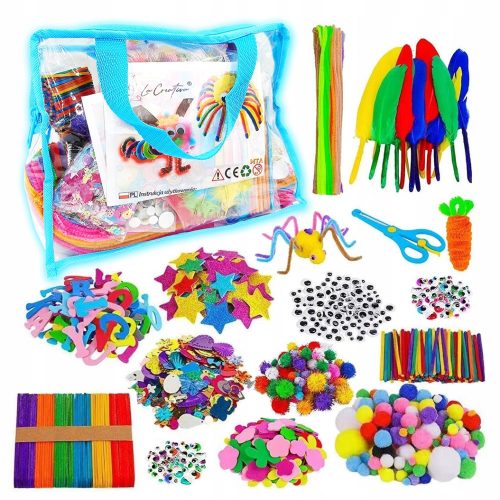  KREATIVES KUNST-KIT für Kinder 2000-tlg. LaCreativa WEIHNACHTSGESCHENK