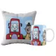  SUPER SET BECHER + KISSEN Märchen von Kitty Cat + KOSTENLOSER TEXT
