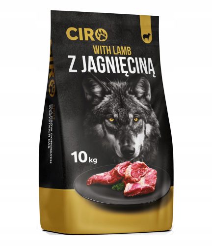 CIRO Trockenfutter für Hunde mit Lammfleisch 41 % Fleisch 10 kg