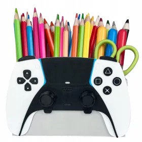    3D-Buntstift-Organizer Wie ein Playstation-Pad, Kajawis EKO-Schreibtischwerkzeug