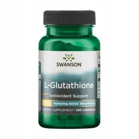   Swanson L-Glutathion 100mg - 100 Kapseln für antioxidativen Zellschutz