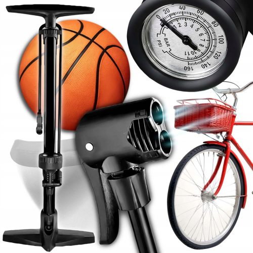  DexXer BI-PUMP-01 Fußpumpe schwarz