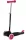  LED-DREIRAD-ROLLER, LEUCHTEND, SICHER, 50 kg, stabil, rosa