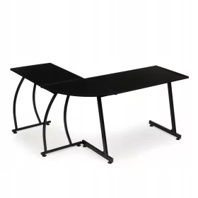    ModernHome Eckschreibtisch Eckschreibtisch 148 x 48 x 73,5 cm schwarz