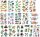  Alibaba Tattoos 15 Stk.