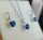  Intensiver Granat 925 Silberschmuck Ohrringe + Kette