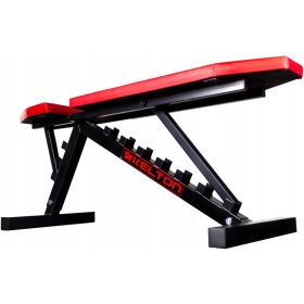    Kelton HL4 Trainingsbank, verstellbare Langhantel-Trainingsbank