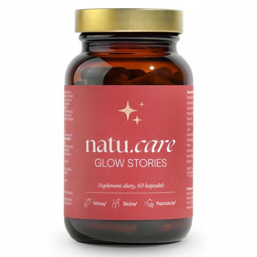 Biotin Glow Stories von Natu.Care für Haare, Haut und Nägel, 60 Kapseln