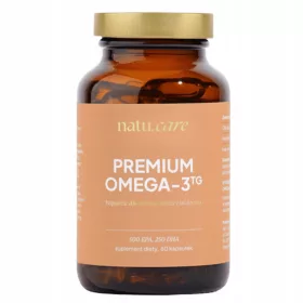   Premium Omega-3 TG Kapseln - Natu.Care mit 750mg DHA & EPA pro Kapsel