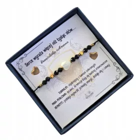    STYLOVI Schutzarmband: Ein Herz sagt mehr als tausend Worte... Turmalin