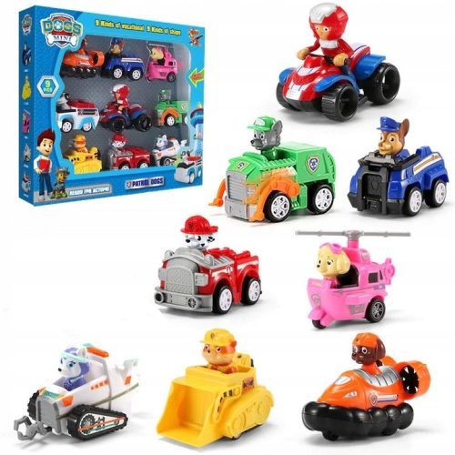  PAW PATROL 12X FIGUREN AUTOS BASIS AUSSICHTSTURM