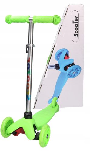  Dreirädriger Roller mit leuchtenden Rädern 4