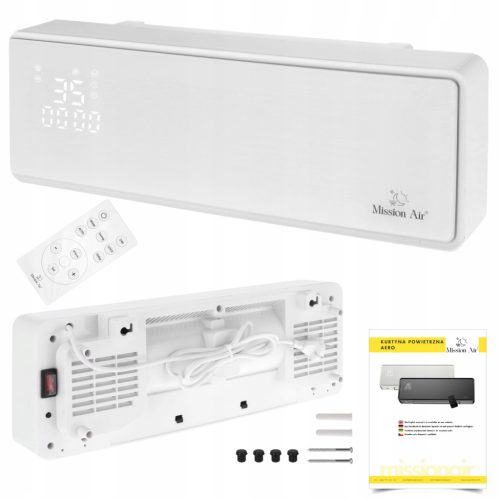 LUFTSCHLEIER Energiesparende elektrische Heizung PILOT TIMER 2000W