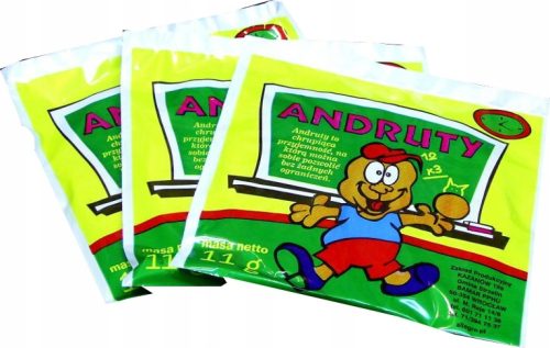 Knusprige Andruty Waffeln, 100 Stück - Süßer Snack aus Polen