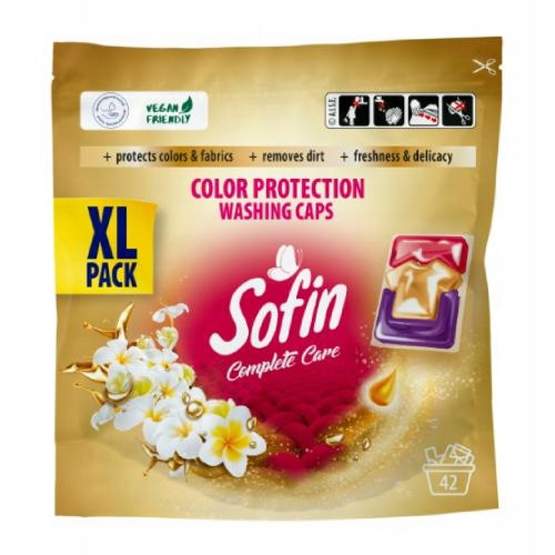  Sofin-Kapseln zum Waschen farbiger Textilien Color Color Protection XL 42 Stk