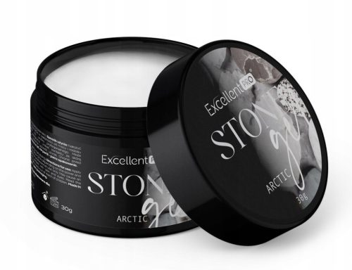  AUSGEZEICHNETES PRO STONE GEL HARTES ACRYL GEL SCHNEEWEISS ARCTIC 30 g