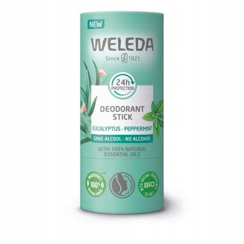  WELEDA Deodorant Stick Eukalyptus-Pfefferminze, 50g