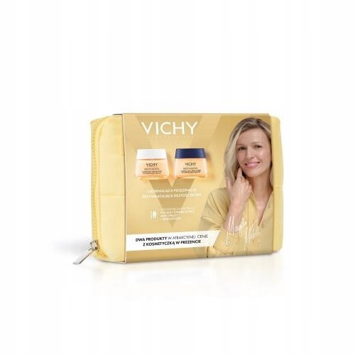  Vichy Neovadiol Set aus Tagescreme, die die Dichte wiederherstellt, 50 ml + Nachtcreme, die die Dichte wiederherstellt, 50 ml + Kosmetiktasche
