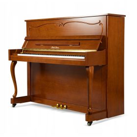    Chippendale 123 EU stilisiertes Klavier, antikes Walnussholz