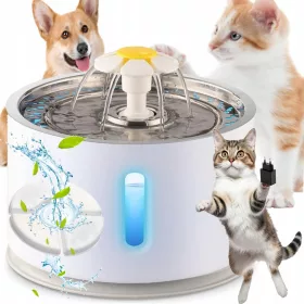  Pixel-Tränke mit Springbrunnen, Kunststoff, 2400 ml