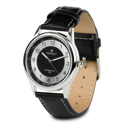  Klassische Herren-Quarzuhr, elegantes Lederarmband, perfektes Analogon