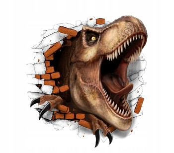  Dinosaurier-Aufkleber, Wanddekoration, 70 x 80 cm