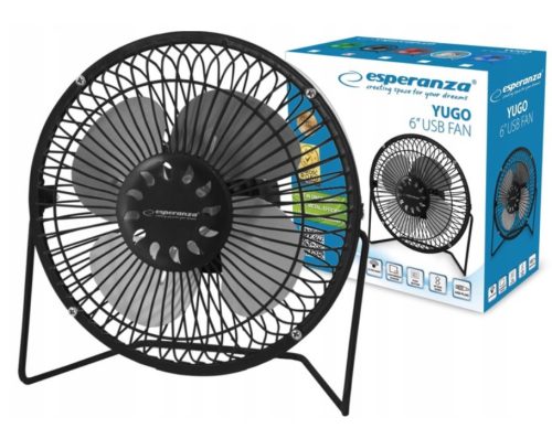  Innay123123 Tischventilator, USB-Mini-Ventilator, Schwarz
