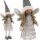  Weihnachts-Fee-Engel-Figur, Elfe, Weihnachtsmann-Helfer, Dekoration, 40 cm, XL