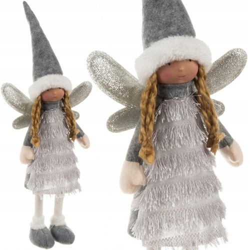  Weihnachts-Fee-Engel-Figur, Elfe, Weihnachtsmann-Helfer, Dekoration, 40 cm, XL