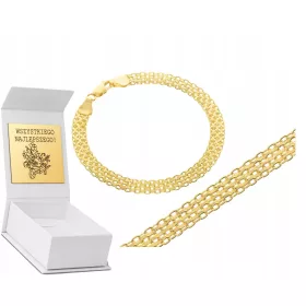  BREITES GOLDARMBAND AUS 585er GOLD ZUM GESCHENK, GRAVUR