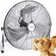  Esperanza CYCLONE Standventilator silber/grau