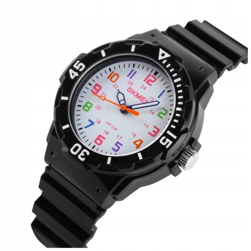  Kinderuhr - Skmei analog, klares Zifferblatt