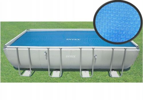  Intex-Abdeckung 378 x 186 cm + Chlortabletten Ntce