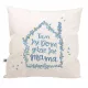  Kissenbezug „Home is where mom is“ zum Muttertag