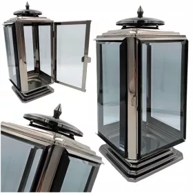  Exklusive Metallkerze PARIS Graphit