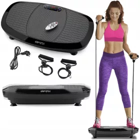    VIBRATIONSPLATTFORM VIBRIERENDES 3D-FITNESSMASSAGER MIT KABELN XP750 GYMTEK