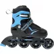  SPEEDY verstellbare Inlineskates Türkis 35-38 + Protektorensets Laubr Sport YX-0310-LL
