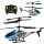  Ferngesteuerter RC-HUBSCHRAUBER mit Fernbedienung, blaue LED-Drohne